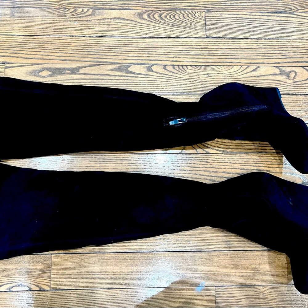 Via spiga suede knee high boots size 5